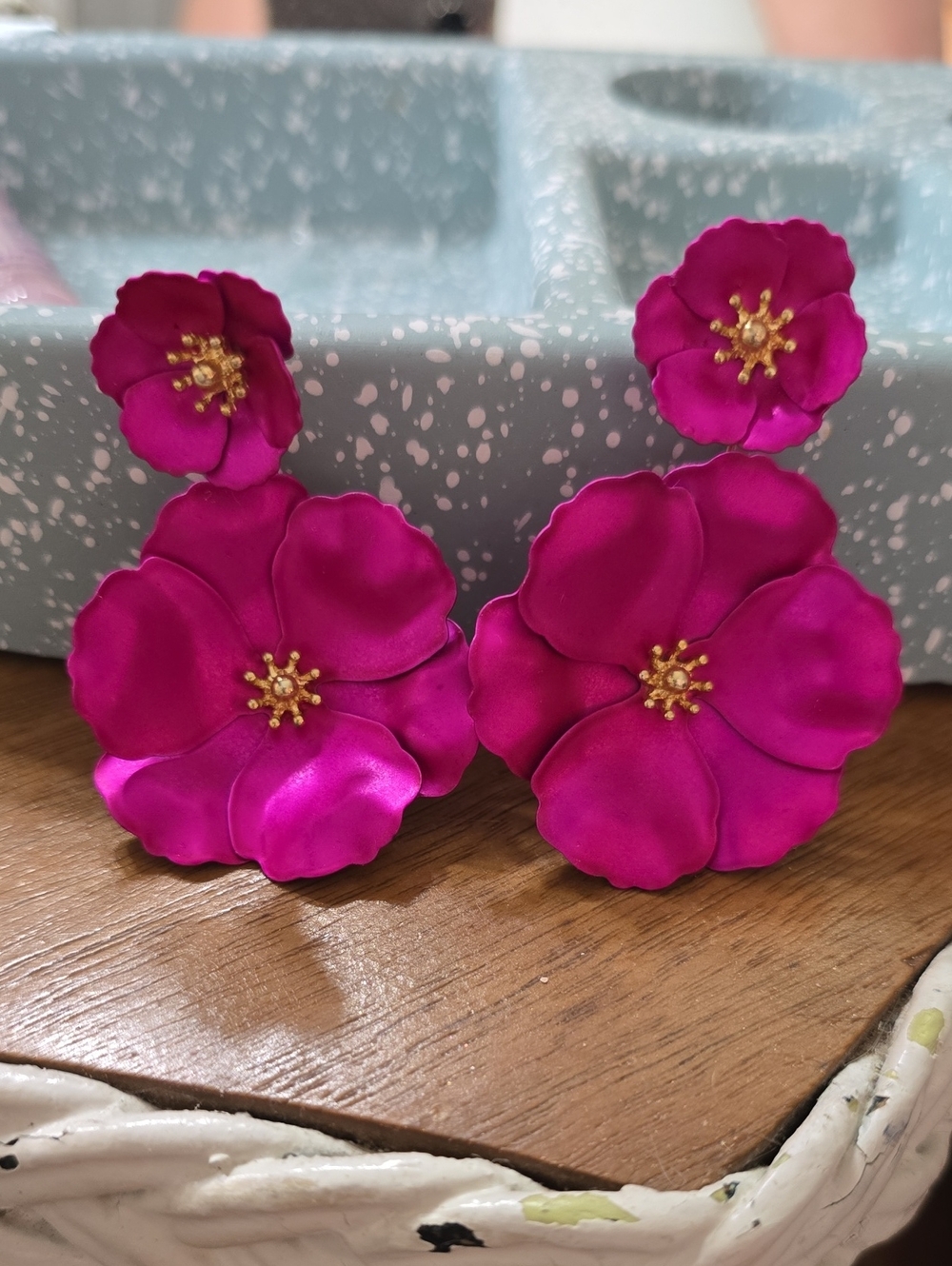 Annabelle Floral Drop Earring